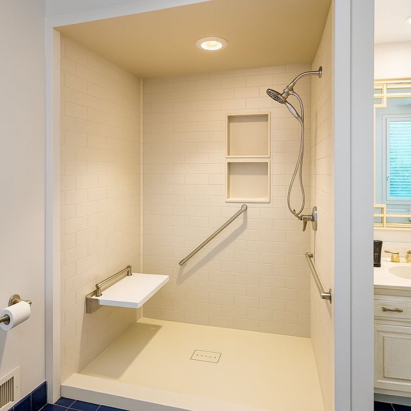 Walk In Shower Installation